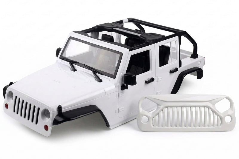 Realistic JW10-C Hard Plastic Body Kit for 1/10 Scale Off-Road Crawler WB=313mm
