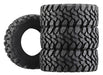 24mm Width Rock Crawler 1.3 Tire (4) Set for Traxxas 1/18 TRX-4M Crawler OD=64mm