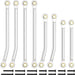 Alloy Machined Suspension Linkages (8) for Traxxas 1/18 TRX-4M Crawler