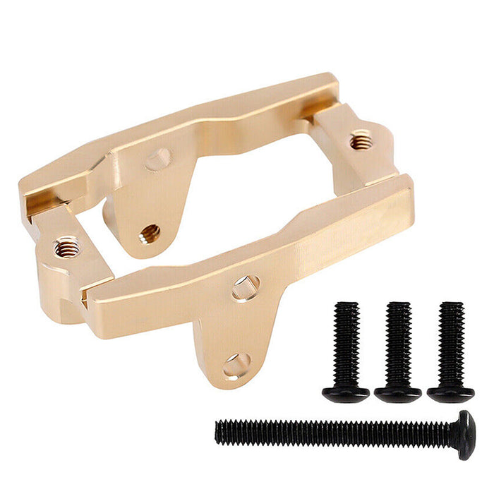Brass Alloy Machined Steering Servo Mount for Traxxas 1/18 TRX-4M Crawler