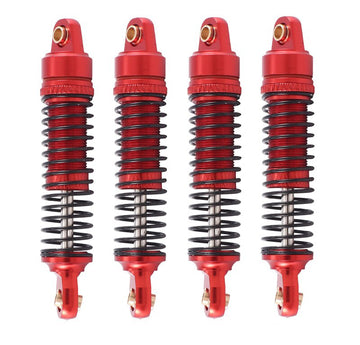 Alloy Machined Front & Rear Shocks (4) for Traxxas 1/18 TRX-4M Crawler