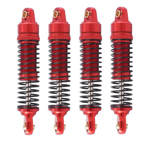 Alloy Machined Front & Rear Shocks (4) for Traxxas 1/18 TRX-4M Crawler