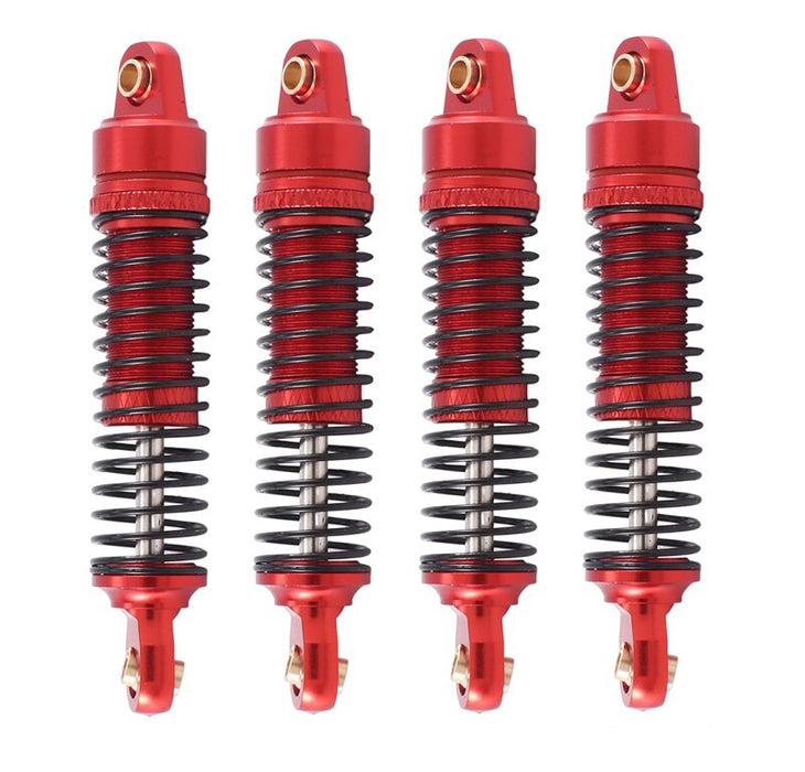 Alloy Machined Front & Rear Shocks (4) for Traxxas 1/18 TRX-4M Crawler