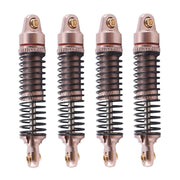 Alloy Machined Front & Rear Shocks (4) for Traxxas 1/18 TRX-4M Crawler