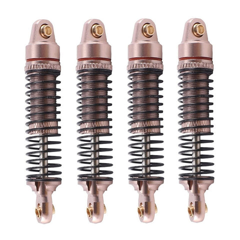 Alloy Machined Front & Rear Shocks (4) for Traxxas 1/18 TRX-4M Crawler