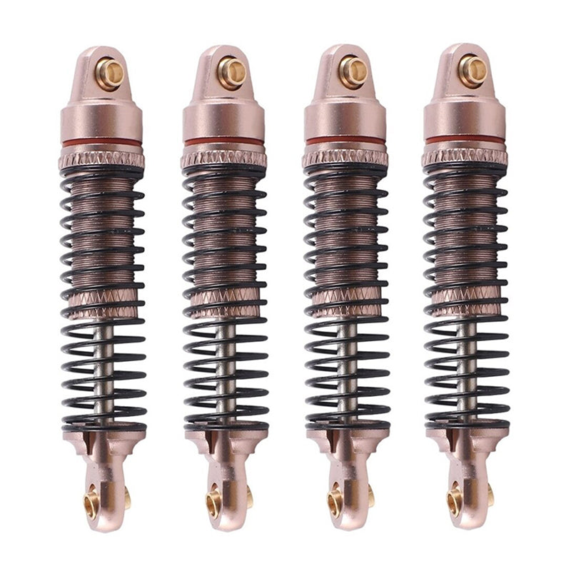 Alloy Machined Front & Rear Shocks (4) for Traxxas 1/18 TRX-4M Crawler