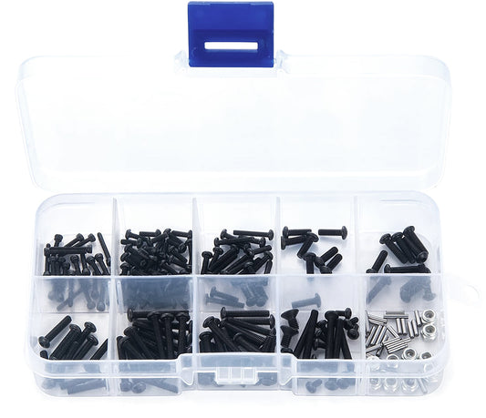 Replacement Hex Nuts, Pins & Steel Screws Hardware Kit for Traxxas 1/18 TRX-4M