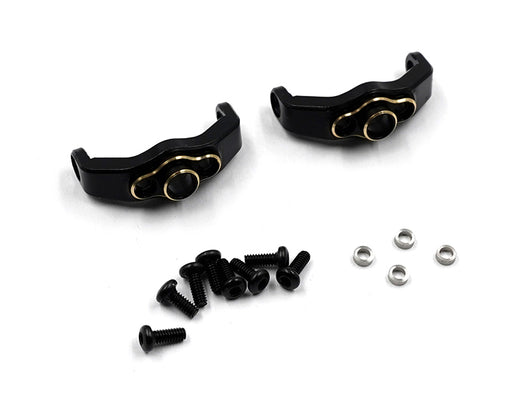Brass Alloy Machined Caster Blocks for Traxxas 1/18 TRX-4M Crawler