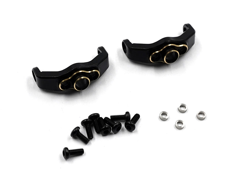 Brass Alloy Machined Caster Blocks for Traxxas 1/18 TRX-4M Crawler