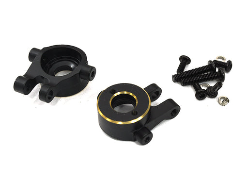 Brass Alloy Machined Steering Blocks for Traxxas 1/18 TRX-4M Crawler
