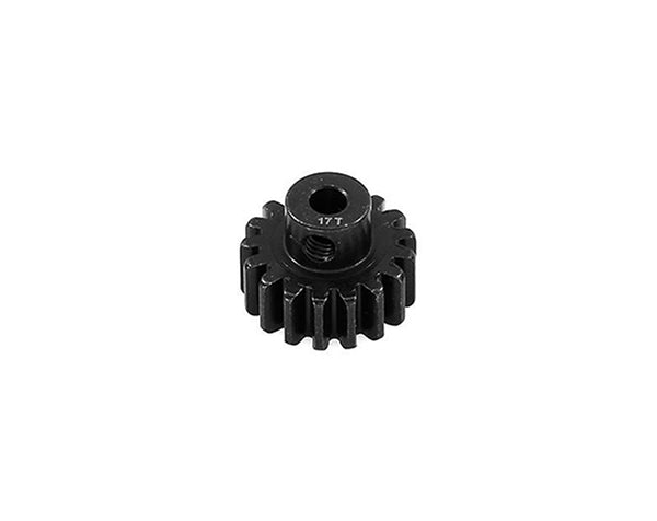 Machined HD Steel 0.8 MOD 32 Pitch Pinion 17T for BL Applications w/3.17mm Shaft