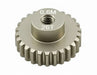 7075 Alloy Machined Mod 0.6 Pinion Gear 26T, 3.17mm Bore/Shaft for Brushless R/C