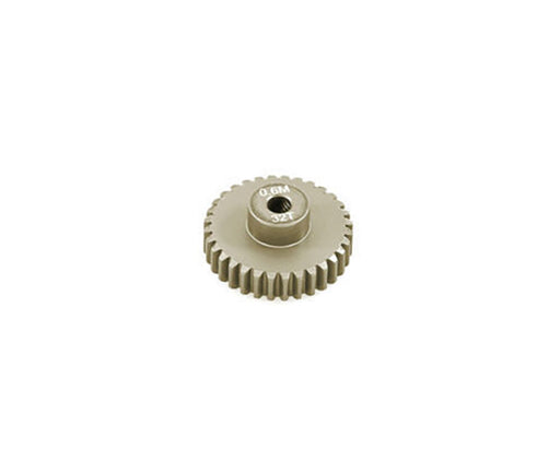 7075 Alloy Machined Mod 0.6 Pinion Gear 32T, 3.17mm Bore/Shaft for Brushless R/C