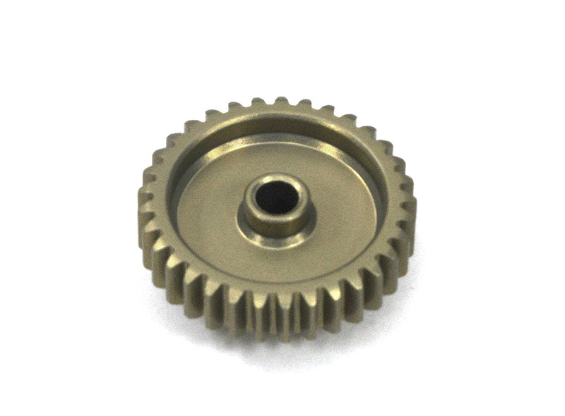 7075 Alloy Machined Mod 0.6 Pinion Gear 33T, 3.17mm Bore/Shaft for Brushless R/C