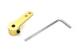 Metal Steering Arm 3mm Shaft Size (r=16.5/21.5mm) for RC Boats