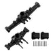 Alloy Machined F & R Axle Housings w/ Diff Covers 60g Total for Traxxas TRX-4M