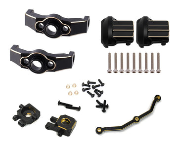 Brass Alloy Machined Conversion Kit 72g Total for Traxxas 1/18 TRX-4M Crawler