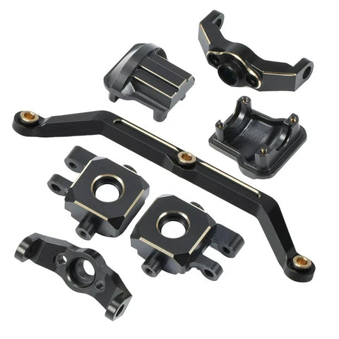 Brass Alloy Conversion Kit Weight 92g Total for Traxxas 1/18 TRX-4M Crawler