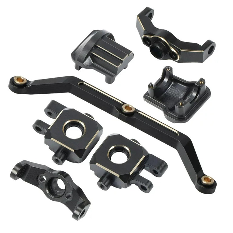 Brass Alloy Conversion Kit Weight 92g Total for Traxxas 1/18 TRX-4M Crawler