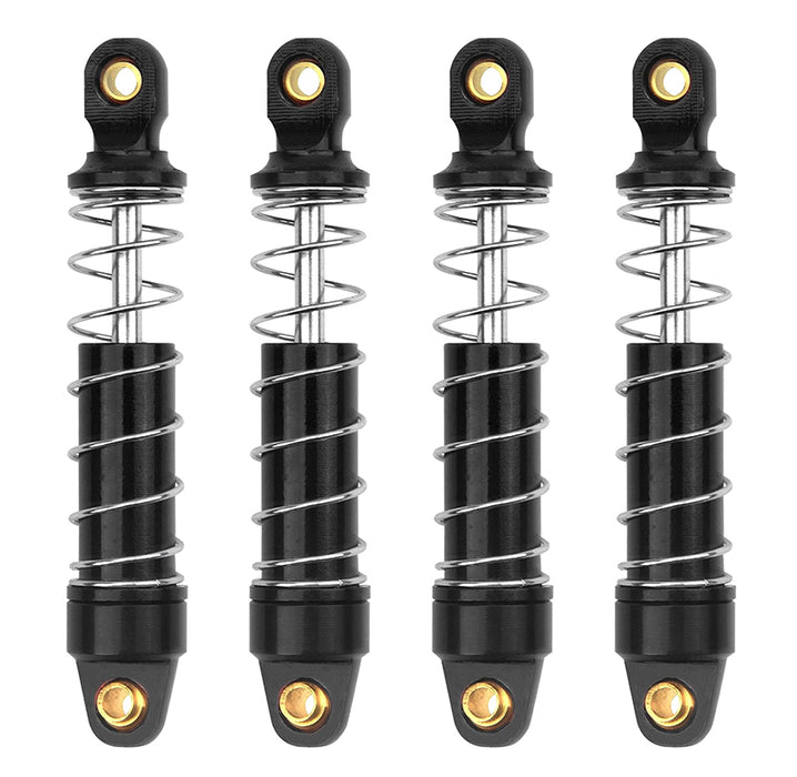 Alloy Machined Heavy-Duty Shocks (4) for Traxxas 1/18 TRX-4M Crawler