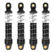 Alloy Machined Heavy-Duty Shocks (4) for Traxxas 1/18 TRX-4M Crawler