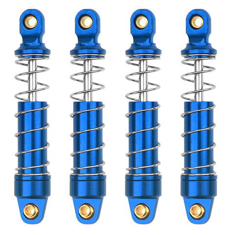 Alloy Machined Heavy-Duty Shocks (4) for Traxxas 1/18 TRX-4M Crawler