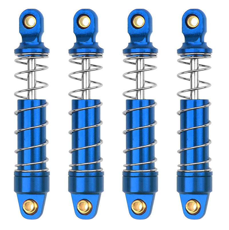 Alloy Machined Heavy-Duty Shocks (4) for Traxxas 1/18 TRX-4M Crawler