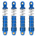 Alloy Machined Heavy-Duty Shocks (4) for Traxxas 1/18 TRX-4M Crawler