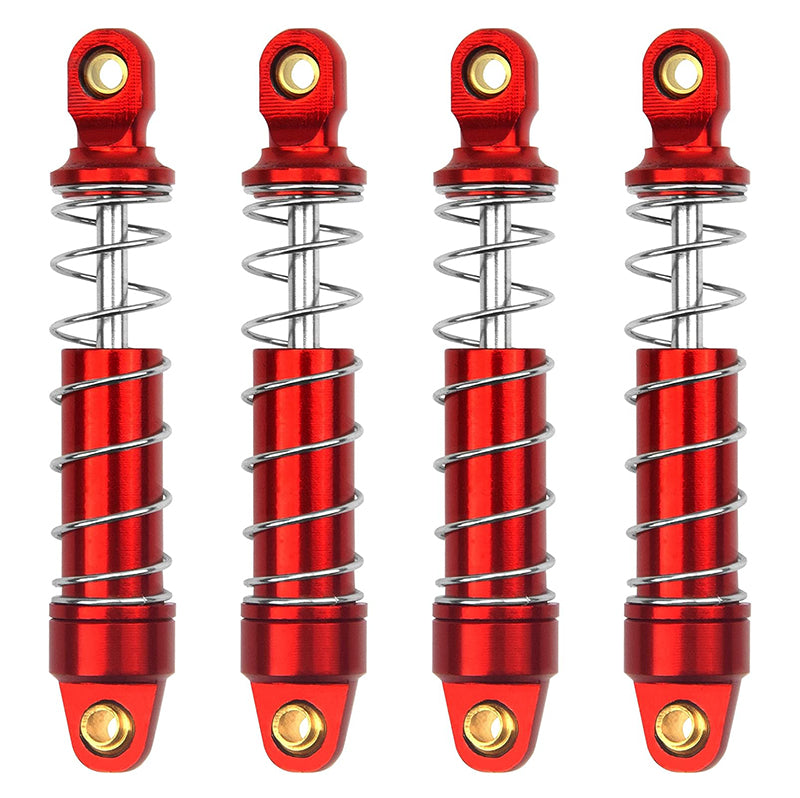 Alloy Machined Heavy-Duty Shocks (4) for Traxxas 1/18 TRX-4M Crawler