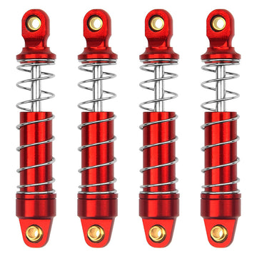 Alloy Machined Heavy-Duty Shocks (4) for Traxxas 1/18 TRX-4M Crawler