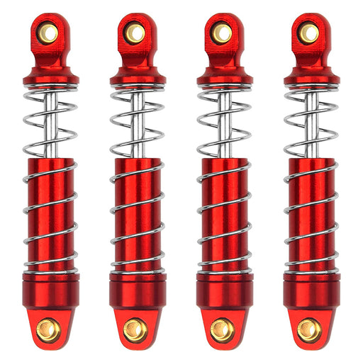 Alloy Machined Heavy-Duty Shocks (4) for Traxxas 1/18 TRX-4M Crawler