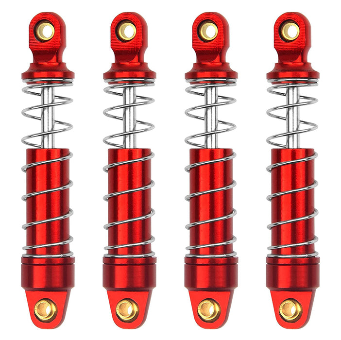 Alloy Machined Heavy-Duty Shocks (4) for Traxxas 1/18 TRX-4M Crawler