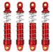 Alloy Machined Heavy-Duty Shocks (4) for Traxxas 1/18 TRX-4M Crawler