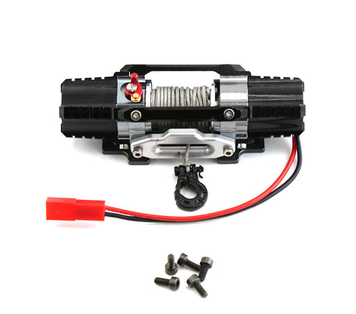 Realistic Alloy Machined Twin Motor Winch Kit for 1/10 Scale Off-Road Crawler