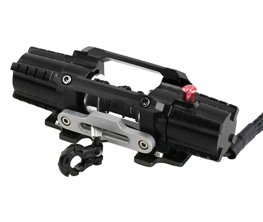 Realistic Alloy Machined Twin Motor Winch Kit for 1/10 Scale Off-Road Crawler