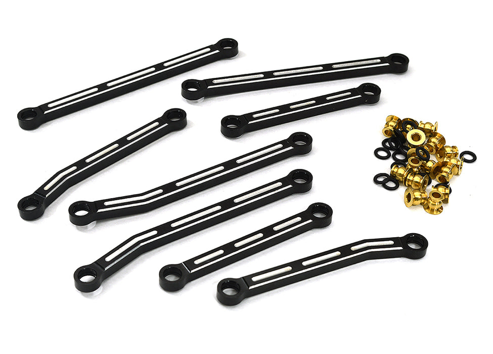 Alloy Machined Suspension Linkages (8) for Traxxas 1/18 TRX-4M Crawler