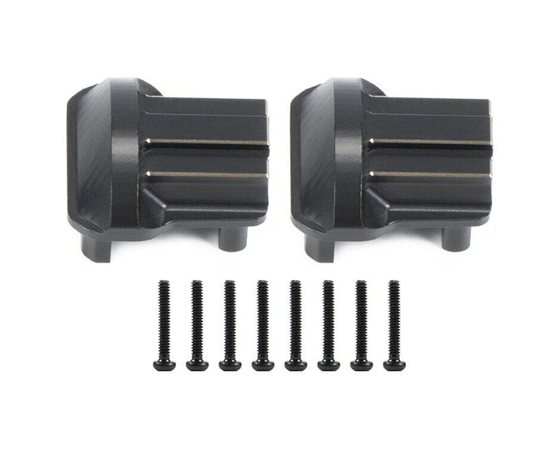 Brass Alloy Differential Covers 15g Each for Traxxas 1/18 TRX-4M Crawler