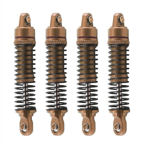 Alloy Machined Front & Rear Shocks for Traxxas 1/18 TRX-4M Crawler