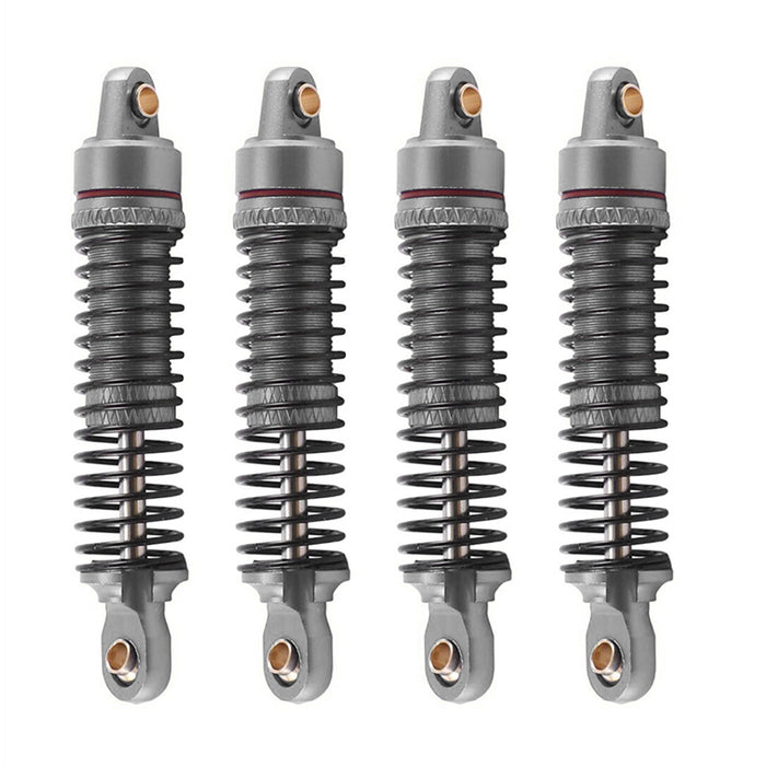 Alloy Machined Front & Rear Shocks for Traxxas 1/18 TRX-4M Crawler