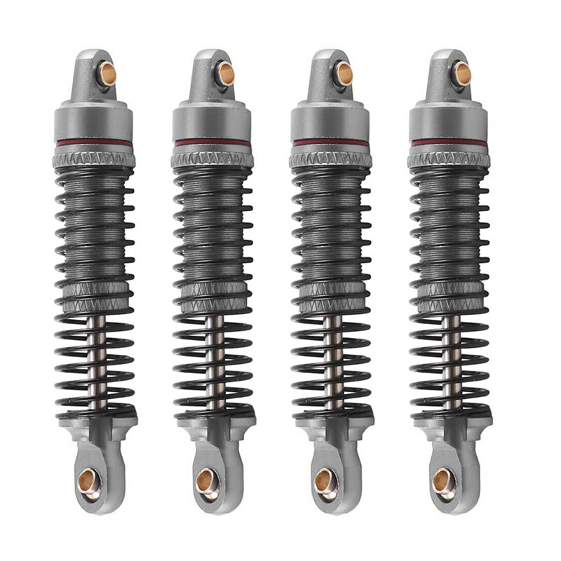 Alloy Machined Front & Rear Shocks for Traxxas 1/18 TRX-4M Crawler