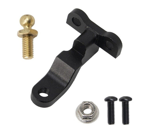 Alloy Machined Rear Bumper Receiving Hitch w/ Ball Mount for Traxxas 1/18 TRX-4M