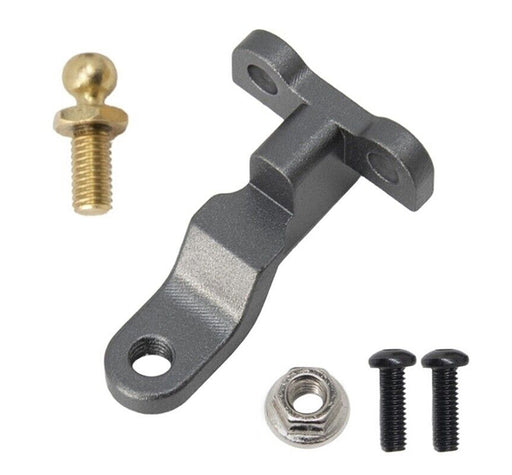 Alloy Machined Rear Bumper Receiving Hitch w/ Ball Mount for Traxxas 1/18 TRX-4M