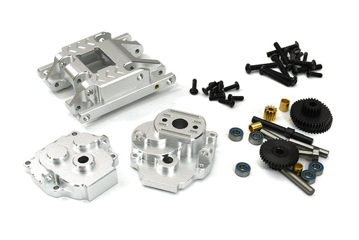 Alloy Machined Complete Gearbox w/ Center Skid for Traxxas 1/18 TRX-4M Crawler