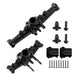 Alloy Machined F&R Axles w/ 24T/12T & Diff Covers for Traxxas 1/18 TRX-4M