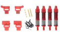 Alloy Machined Front & Rear Shocks & Shock Towers for Traxxas 1/18 TRX-4M