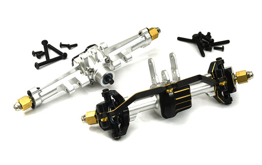 Alloy Machined Complete F&R Axles 150g w/ Internals for Traxxas 1/18 TRX-4M