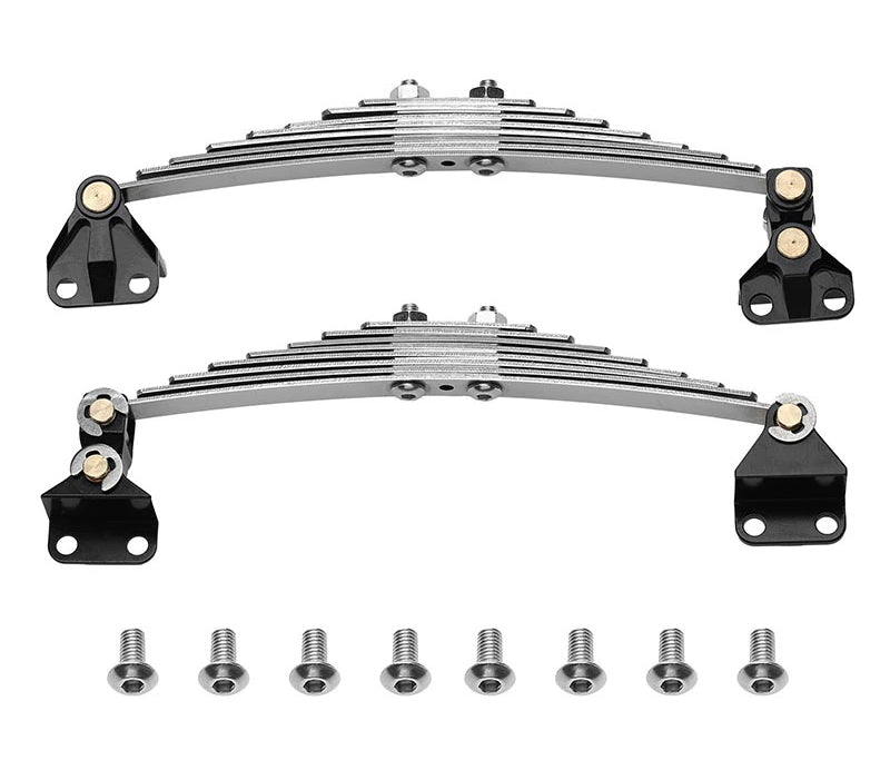 Realistic Leaf Springs w/ Mounts for Tamiya 1/14 Scale Tractor Trucks