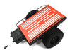 Realistic Leaf Spring 1/10 Size Flatbed Trailer 302x200x115mm for Scale Crawler