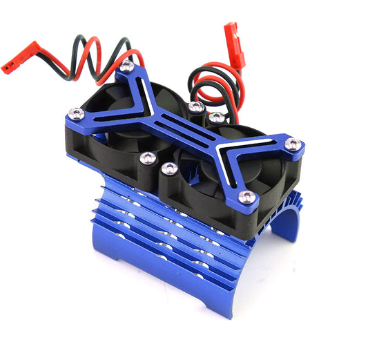 36mm Motor Heatsink+Twin 30x30mm Cooling Fan 20,000 rpm