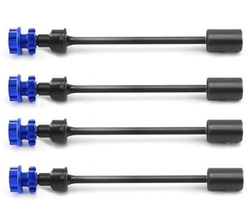 Alloy Machined Universal Drive Shafts w/ Hex Hubs for Traxxas 1/10 E-Revo 2.0